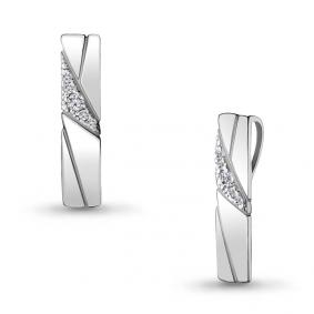 Серебряная подвеска AQUAMARINE А24270А с фианитом А24270А фото