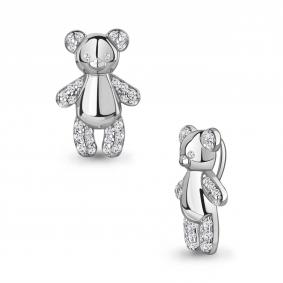 Серебряная подвеска AQUAMARINE А24593А с фианитом А24593А фото