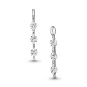 Серебряная подвеска AQUAMARINE А24615 с фианитом А24615 фото
