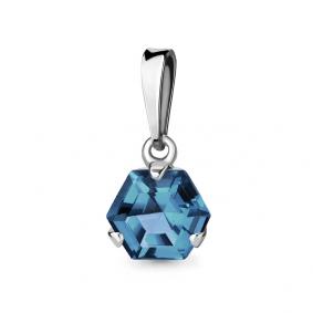 Серебряная подвеска AQUAMARINE А2534693 с Лондон топазом А2534693 фото