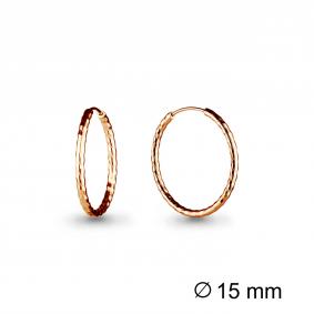 Серьги из золочёного серебра AQUAMARINE А30912-п А30912-п фото