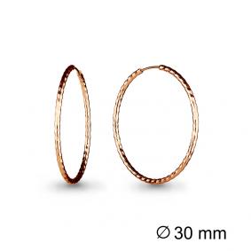 Серьги из золочёного серебра AQUAMARINE А30914-п А30914-п фото
