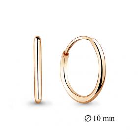 Серьги из золочёного серебра AQUAMARINE А31086-п А31086-п фото