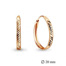 Серьги из золочёного серебра AQUAMARINE А32092-п А32092-п фото