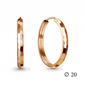 Серьги из золочёного серебра AQUAMARINE А32214з-п А32214з-п фото