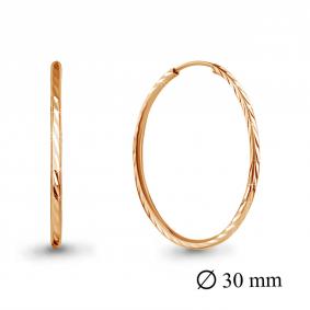 Серьги из золочёного серебра AQUAMARINE А32220з-п А32220з-п фото