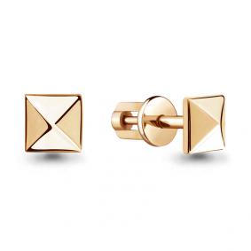 Серьги из золочёного серебра AQUAMARINE А33530-п А33530-п фото