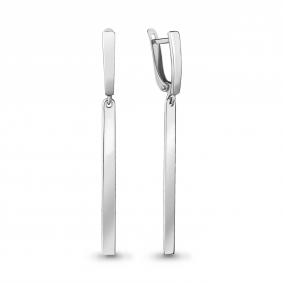 Серебряные серьги AQUAMARINE А33727 А33727 фото