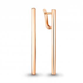 Серьги из золочёного серебра AQUAMARINE А33806-п А33806-п фото