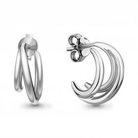 Серебряные серьги AQUAMARINE А33912 А33912 фото