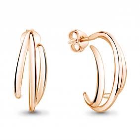 Серьги из золочёного серебра AQUAMARINE А33913-п А33913-п фото