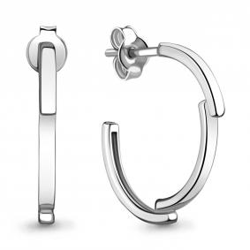 Серебряные серьги AQUAMARINE А33925 А33925 фото