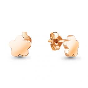 Серьги из золочёного серебра AQUAMARINE А33971-п А33971-п фото