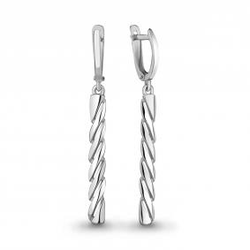 Серебряные серьги AQUAMARINE А33985 А33985 фото