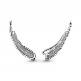 Серебряные серьги AQUAMARINE А34132 А34132 фото