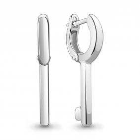 Серебряные серьги AQUAMARINE А34273 А34273 фото