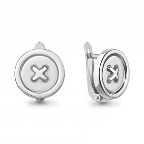 Серебряные серьги AQUAMARINE А34315 А34315 фото