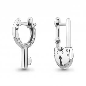 Серебряные серьги AQUAMARINE А34337 А34337 фото