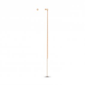 Серьги из золочёного серебра AQUAMARINE А34348-п А34348-п фото