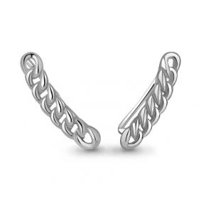 Серебряные серьги AQUAMARINE А34578 А34578 фото