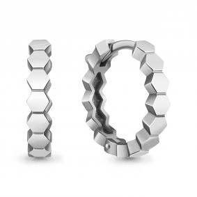 Серебряные серьги AQUAMARINE А34733 А34733 фото