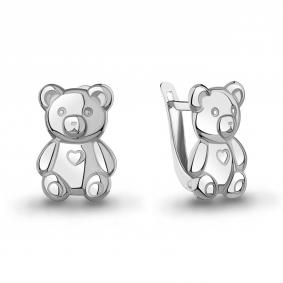 Серебряные серьги AQUAMARINE А34749 А34749 фото