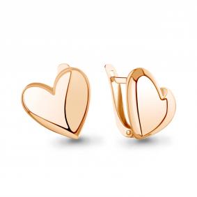 Серьги из золочёного серебра AQUAMARINE А34887-п А34887-п фото