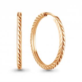 Серьги из золочёного серебра AQUAMARINE А34970-п А34970-п фото