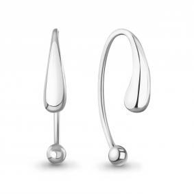 Серебряные серьги AQUAMARINE А35300 А35300 фото