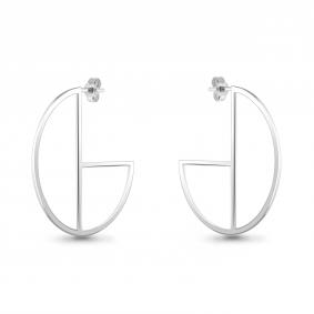 Серебряные серьги AQUAMARINE А36071 А36071 фото