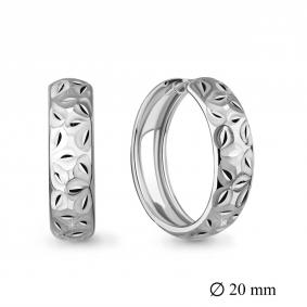 Серебряные серьги AQUAMARINE А36155 А36155 фото