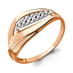 Кольцо из золочёного серебра AQUAMARINE А54588-пк А54588-пк фото