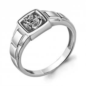 Серебряное кольцо Символ года Дракон AQUAMARINE А54689 А54689 фото