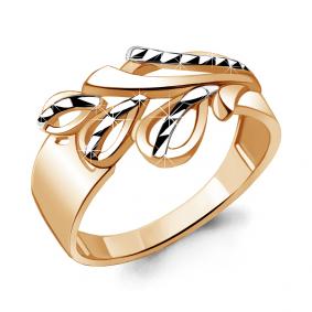 Кольцо из золочёного серебра AQUAMARINE А54756-пк А54756-пк фото