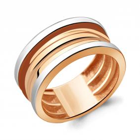 Кольцо из золочёного серебра AQUAMARINE А54771-пк А54771-пк фото