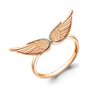 Кольцо из золочёного серебра AQUAMARINE А54905-п А54905-п фото