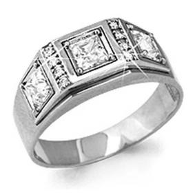 Серебряное кольцо AQUAMARINE А61020А с фианитом А61020А фото