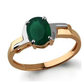 Кольцо из золочёного серебра AQUAMARINE А6449009-пк с агатом А6449009-пк фото