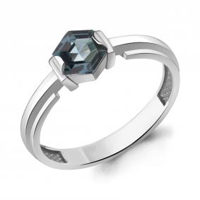 Серебряное кольцо AQUAMARINE А65007993 с Лондон топазом А65007993 фото