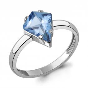 Серебряное кольцо AQUAMARINE А65011688 с турмалином А65011688 фото