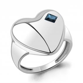 Серебряное кольцо AQUAMARINE А65027208 с Лондон топазом А65027208 фото