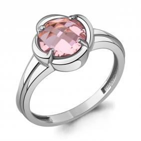 Серебряное кольцо AQUAMARINE А65030990 с морганитом А65030990 фото