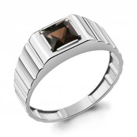 Серебряное кольцо AQUAMARINE А65031501 с кварцем А65031501 фото