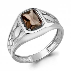 Серебряное кольцо AQUAMARINE А65031801 с кварцем А65031801 фото