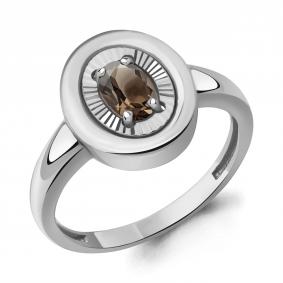 Серебряное кольцо AQUAMARINE А65036101 с кварцем А65036101 фото