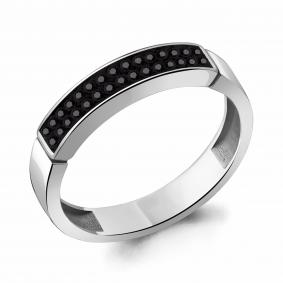 Серебряное кольцо AQUAMARINE А66686Ч с ювелирным кристаллом А66686Ч фото