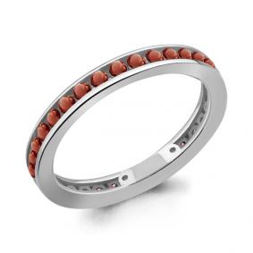 Серебряное кольцо AQUAMARINE А68819В с турмалином А68819В фото