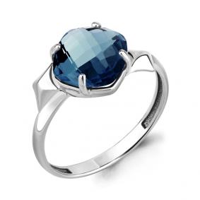 Серебряное кольцо AQUAMARINE А6905993 с Лондон топазом А6905993 фото