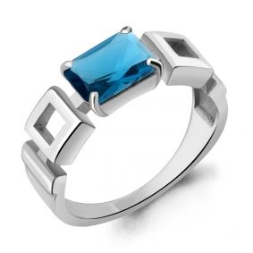 Серебряное кольцо AQUAMARINE А6951693 с Лондон топазом А6951693 фото