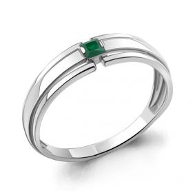 Серебряное кольцо AQUAMARINE А6958109 с агатом А6958109 фото